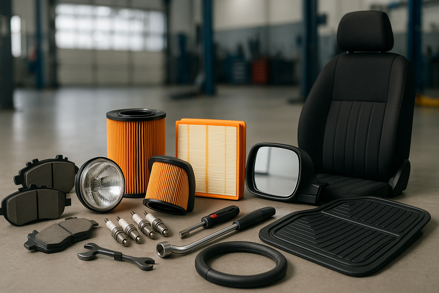 car spare parts and acsseroires